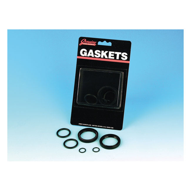 James, fork seal rebuild kit. 35mm fork tubes — 71-72 FX; XL Sportster (NU)