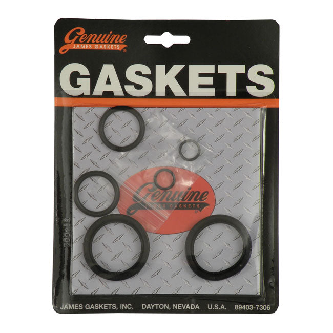 James, fork seal rebuild kit. 35mm fork tubes — 73-74 XL Sportster; 73-77 FX (with Kayaba fork tubes) (NU)