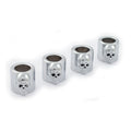Spring cover set, pushrod. skull