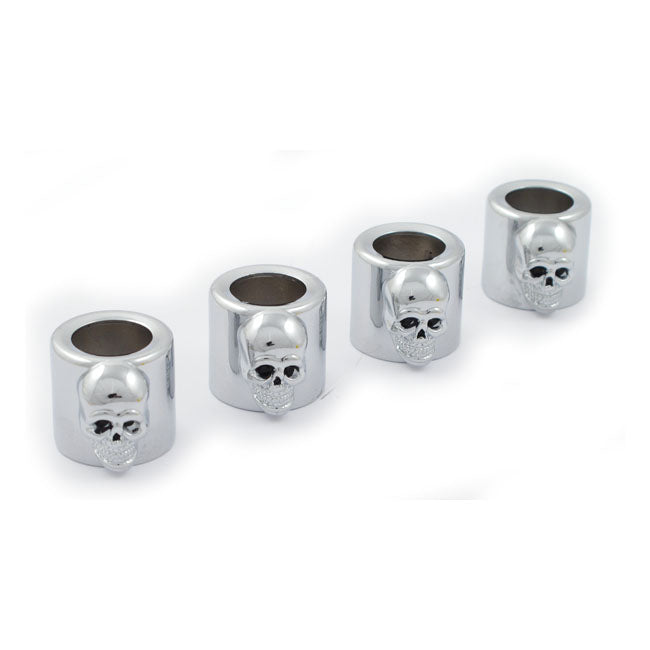 Spring cover set, pushrod. skull