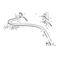 Adjuster screw, front brake cable — 29-52 45" SV