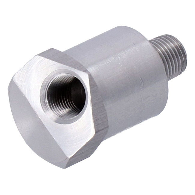 Oil pressure gauge adapter, clear