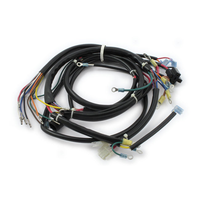 OEM style main wiring harness. XL, XLS — 1980 XL Sportster; XLS (NU)