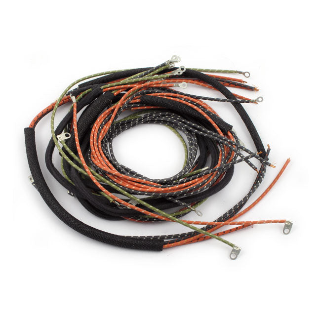 OEM style main wiring harness, complete set. UL, EL, FL — 1947 UL; EL; FL models (NU)