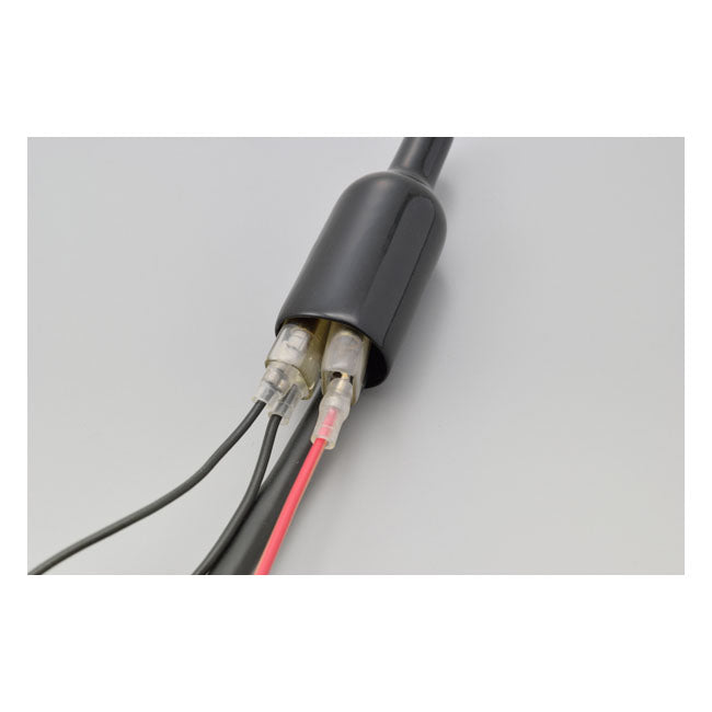 Connector boot cover. ø8mm x ø22mm x 70mm