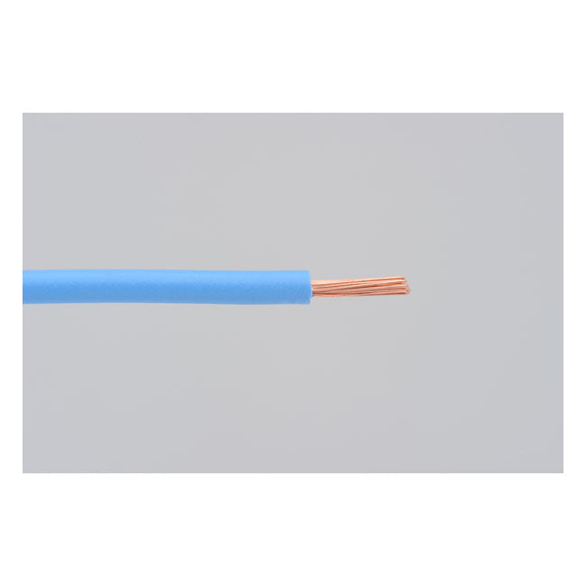 Electrical wire. 2 meter 0.75sq. Light blue