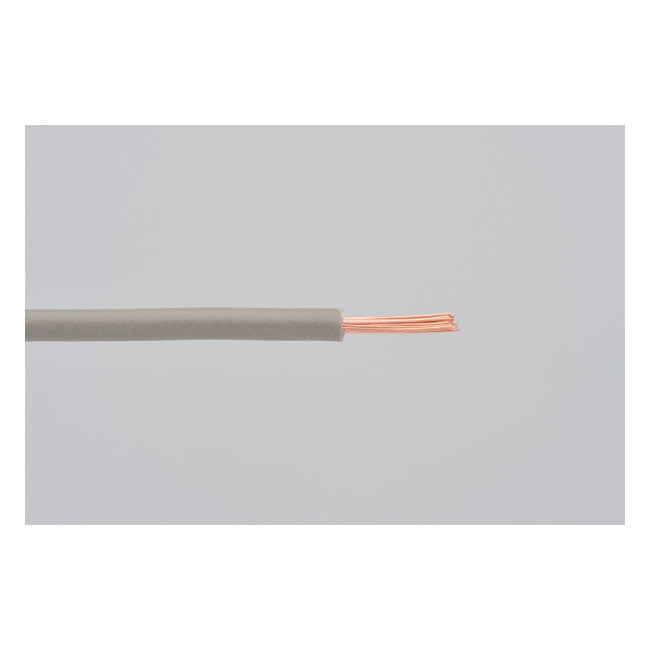 Electrical wire. 2 meter 0.75sq. gray