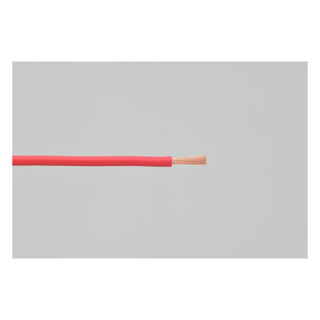 Electrical wire. 1 meter 1.25 sq. mm. Red