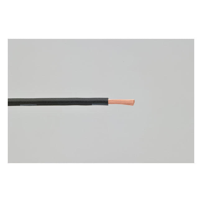 Electrical wire. 1 meter 2.00 sq. mm. Black