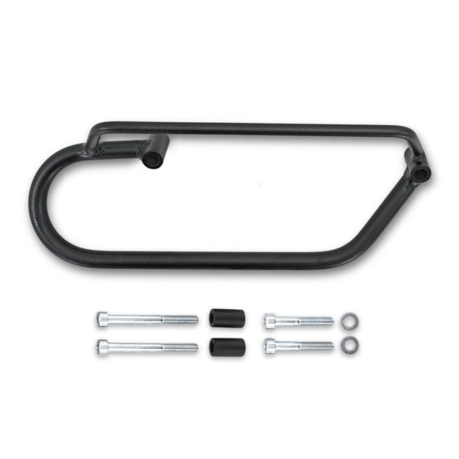 LongRide, saddlebag holder. Black — Honda: 17-22 CMX Rebel 300-500