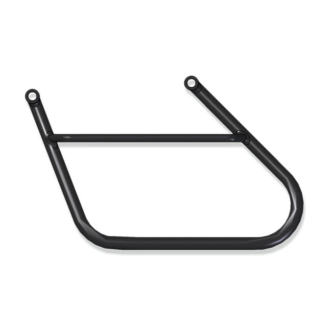 LongRide, saddlebag holder. Black — Royal Enfield: 21-22 Meteor 350
