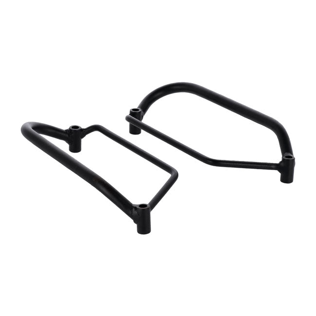LongRide, saddlebag holder. Black — Indian: 21-22 Chief Bobber; Dark Horse