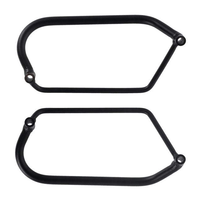 LongRide, saddlebag holder. Black — Indian: 21-22 Chief Bobber; Dark Horse