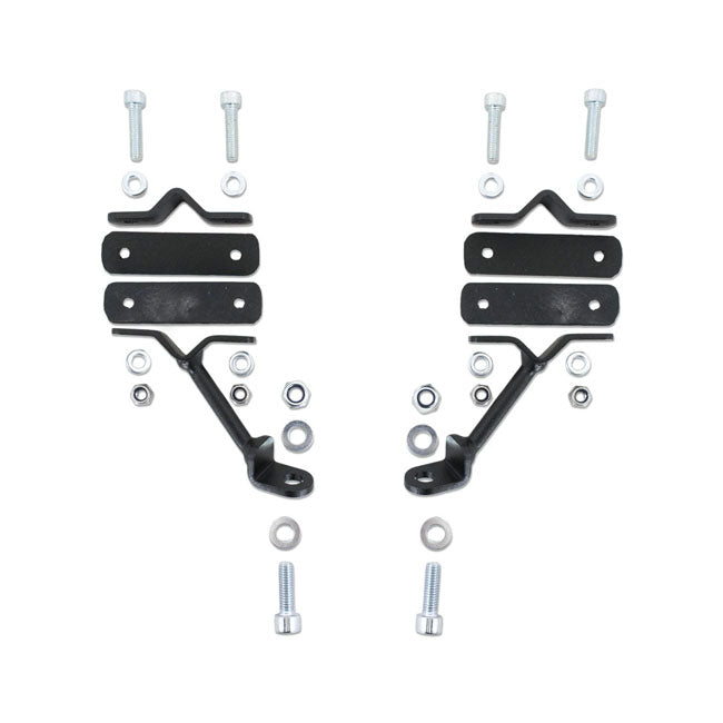 LongRide, saddlebag holder. Black — Royal Enfield: 21-22 Classic 350