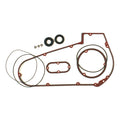 James, primary cover gasket & seal kit. Inner/outer — 66-86 4-speed Big Twin; 86-88 5-speed Softail (NU)