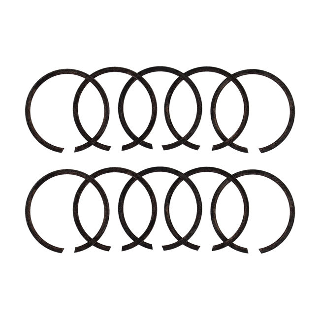 Retaining ring, crankcase bearings