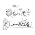 Adjusting screw, by-pass valve