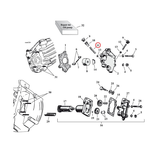 Spring, by-pass valve
