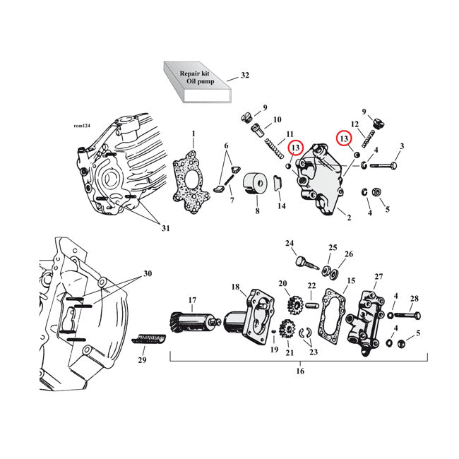Ball 3/8" diameter oil pump