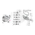 Dowel pin, oil strainer