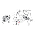 Woodruff key, circuit breaker drive gear