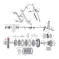 Pressure plate, clutch — 41-73 45" SV (NU)