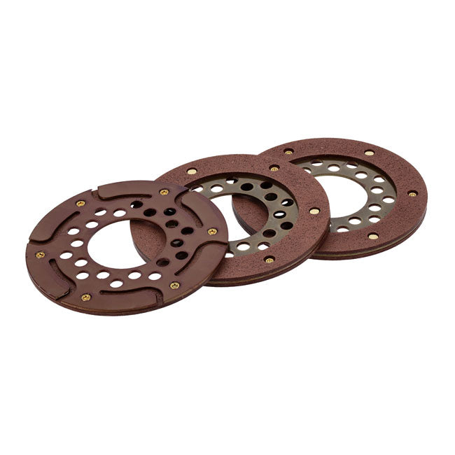 Friction disc set, clutch