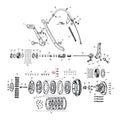 Buffer assy, clutch disc