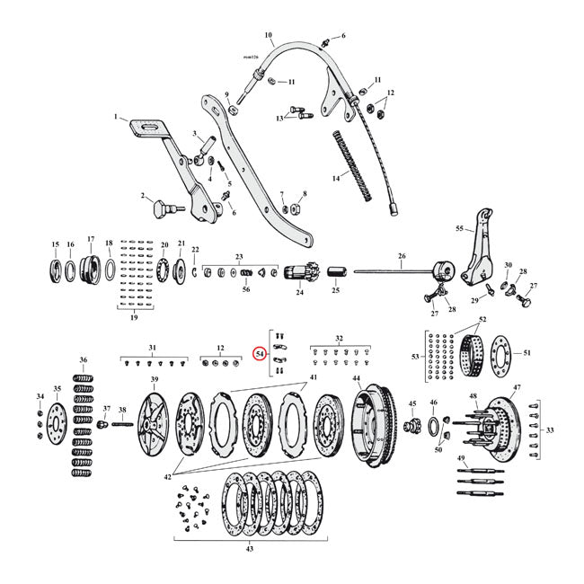 Buffer assy, clutch disc