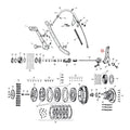 Clutch release lever, wide
