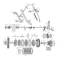 Spring, pushrod seal kit
