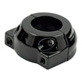 Custom throttle clamp, dual cable — 81-95 Big Twin; XL Sportster (NU)