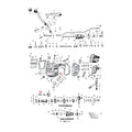 Shaft, reverse idler gear transmission
