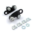 Replacement rocker set for STD to +12" Springer forks. Black