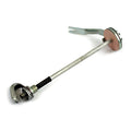 Steering damper for offset Springer fork