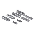 Heavy Duty 8-spring set for early Springer forks. Chrome