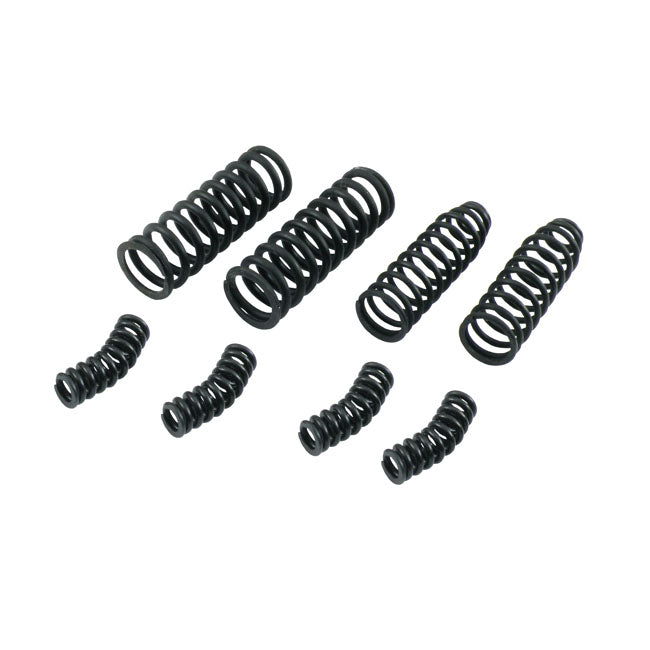 Replacement 8-spring set for early Springer forks. Black