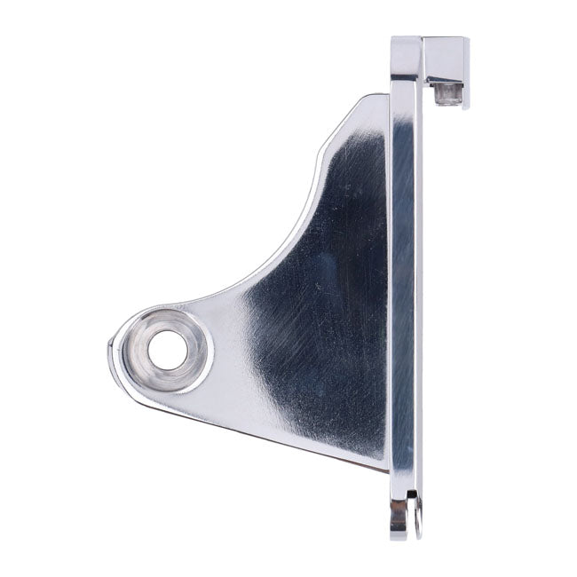 CPV, ''slide-in'' license plate bracket. Side mount, polished — 57-22 XL Sportster (NU)