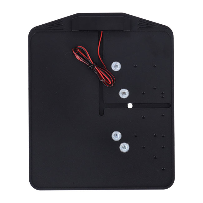 CPV, side mount license plate bracket. Black powder coated — 57-22 XL Sportster (NU)