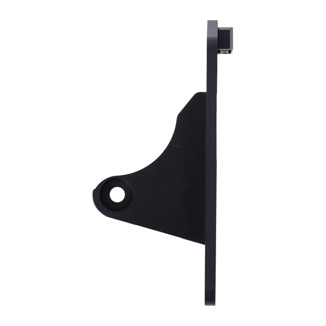 CPV, side mount license plate bracket. Black powder coated — 57-22 XL Sportster (NU)