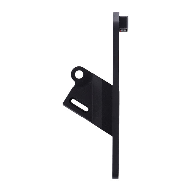 CPV, side mount license plate bracket. Black powder coated — 02-17 V-Rod (Excl. 08-17 VRSCF Muscle) (NU)