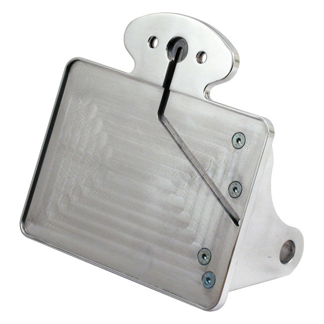 Cpv license plate bracket kit — 08-17 Softail (excl. 13-17 FXSB Breakout models; 08-11 FXCW/C Rockers) (NU)