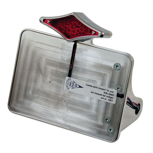 Cpv license plate bracket kit — 57-22 XL Sportster (NU)