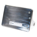 CPV, side mount license plate bracket. Polished — Universal