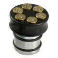 CVP, oil tank fill plug, no dipstick. Bullet. Black