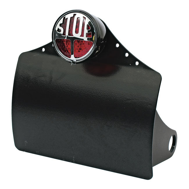 Cpv curved license plate bracket — 84-07 Softail (NU)