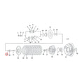 Retaining ring, clutch adjusting screw