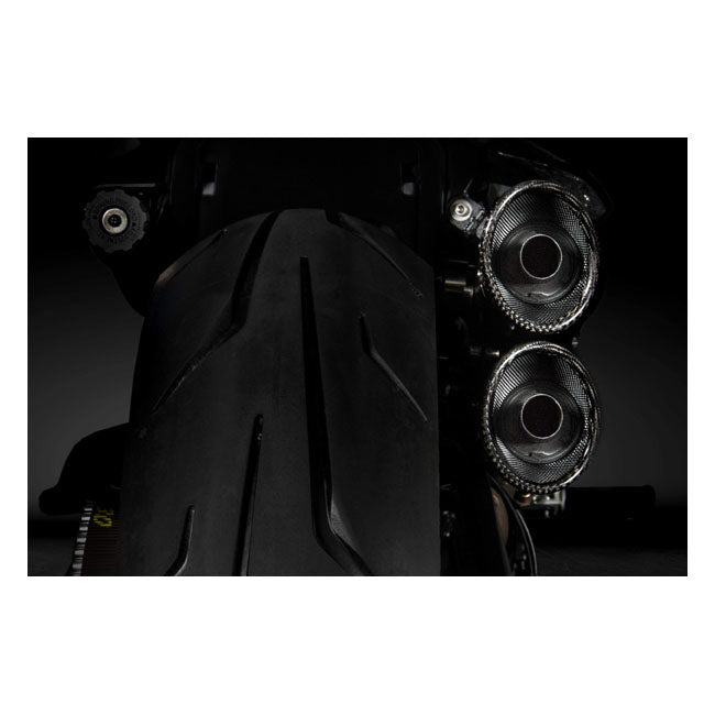 Zard, Sportster S GT exhaust system. Matte black