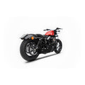 Zard, Conical 2-1 XL Sportster exhaust system. Matte black