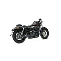 Zard, Sport 2-1 exhaust XL Sportster. Black — 04-13 XL883/1200 Sportster (Excl. XL1200X) (NU)